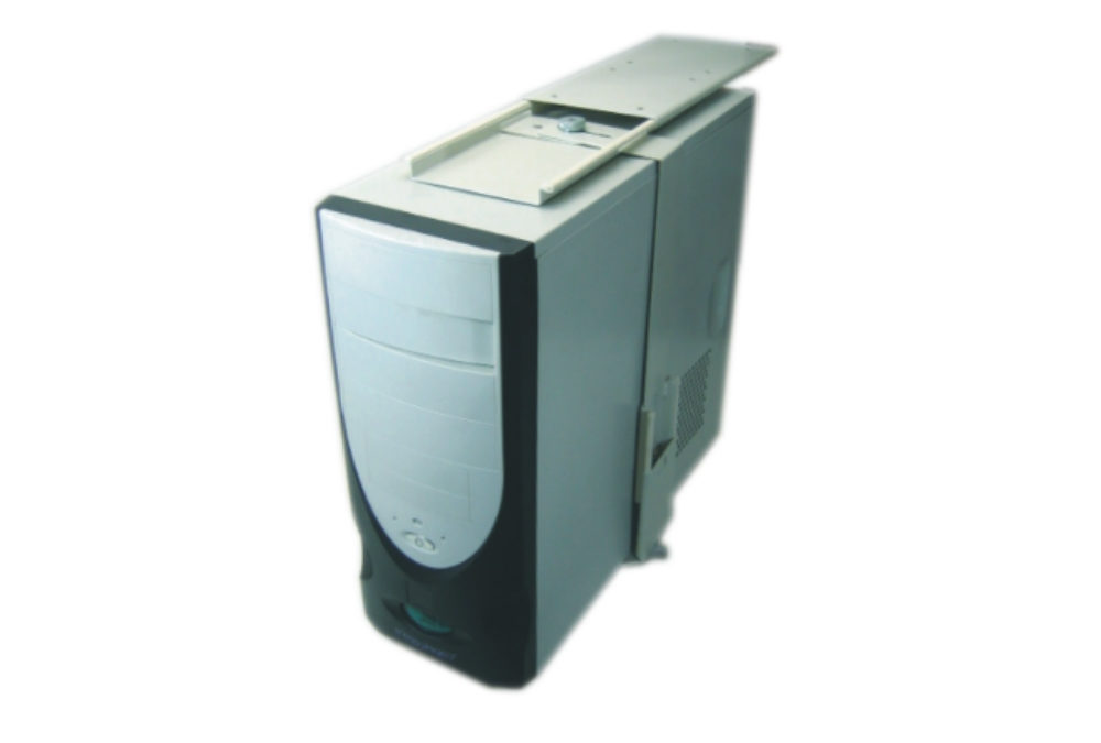 suporte para CPU, fixação sob a mesa