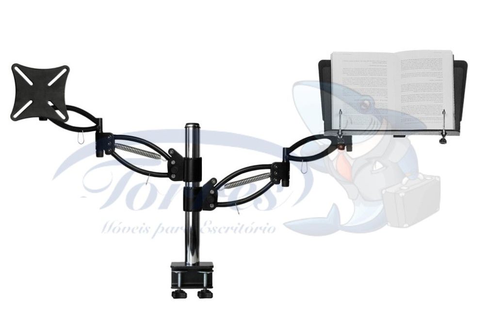 Suporte para monitor e textos Alpha AP