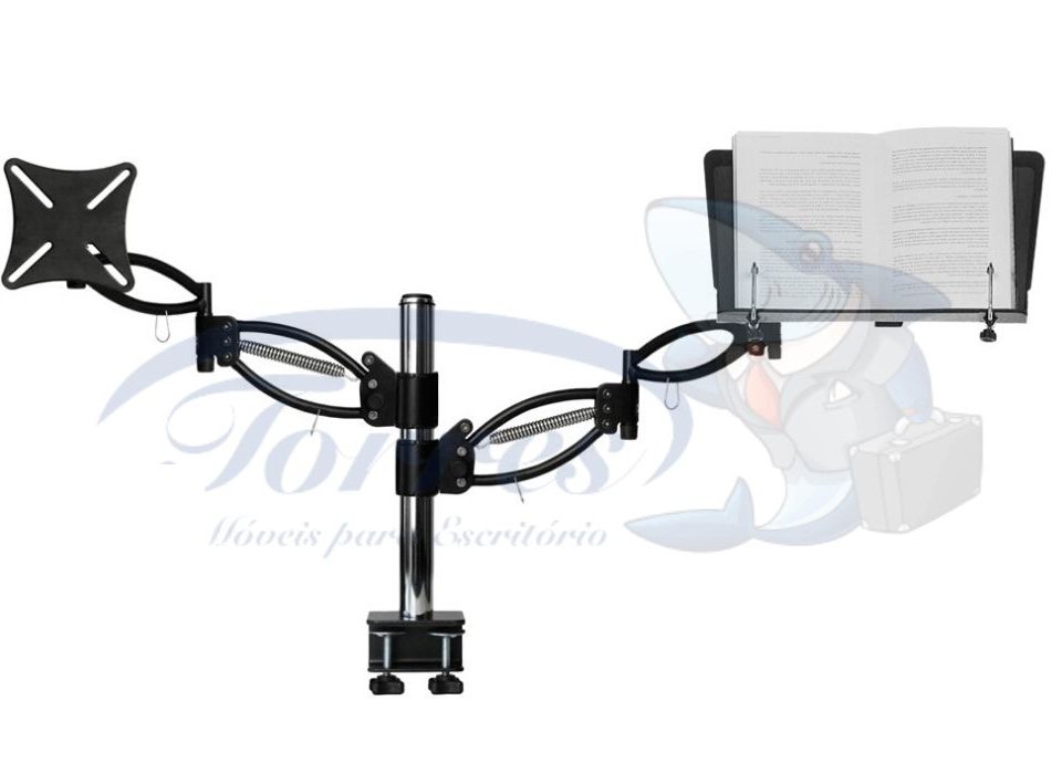 Suporte para monitor e textos Alpha AP
