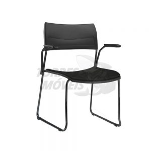 Cadeira Torres Nina Trapezoidal com braço
