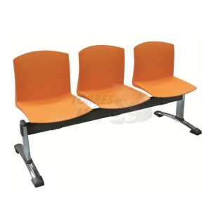 Longarina Torres Bree 3 lugares laranja