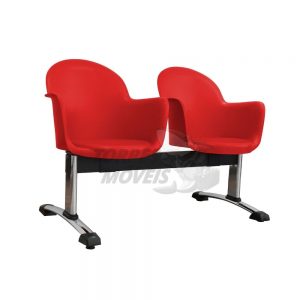 Longarina Boston 2 lugares com braço