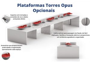 Opcionais Plataformas Torres Opus