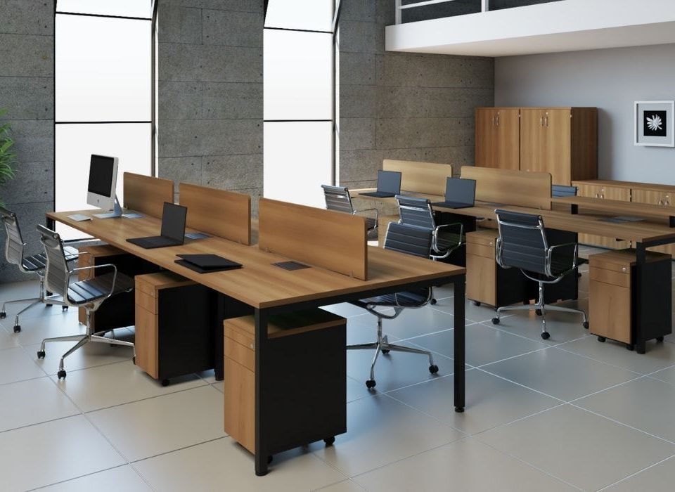 Plataforma de trabalho Torres Clean Ambientada
